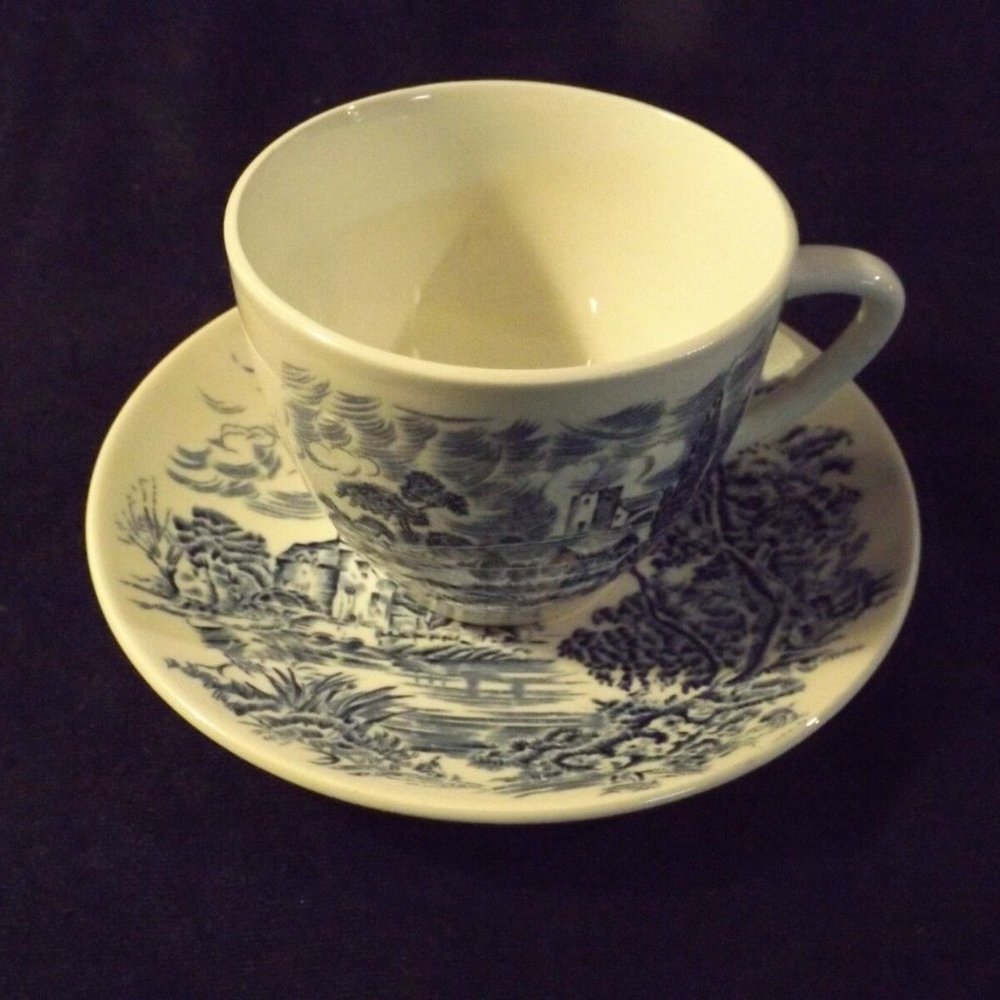 Wedgwood & Co. LTD. England Countryside Tea Cup and Saucer